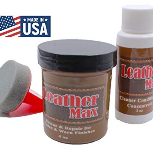 Leather Repair Kit/Leather Color Kit/Cleaner/Color Restorer/Sponge...
