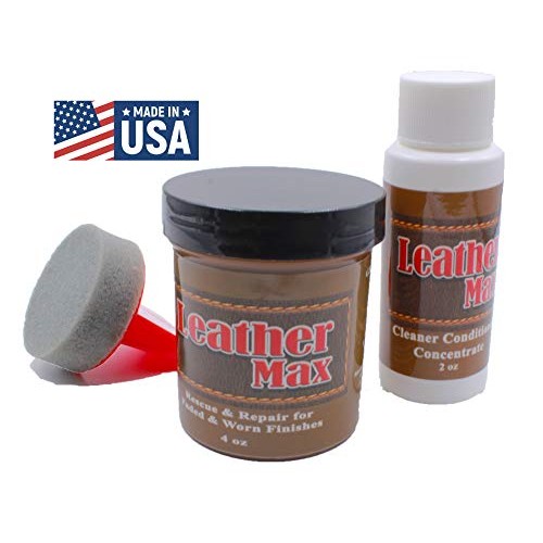 Leather Repair Kit/Leather Color Kit/Cleaner/Color Restorer/Sponge...