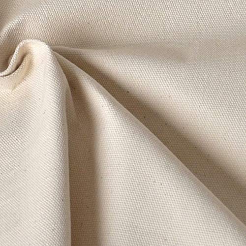 Natural Cotton Duck Canvas Fabric - 10 oz - Sold By The Yard - 60