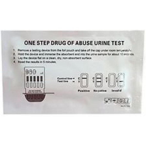 The Home Drug Test - 5 Individually Wrapped 6 Panel Multi Screen U...