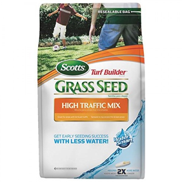 The Scotts Co. 18157 Turf Builder High Traffic Grass Seed 7lbs