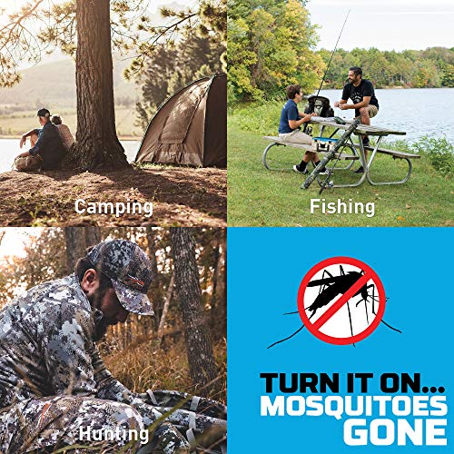 Thermacell MR300 Portable Mosquito Repeller Black Contains Fuel Ca...