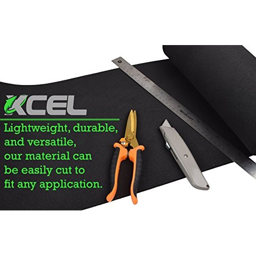 XCEL Extra Large, Premium Neoprene Foam Rubber Sheet - 72 Wide x ...