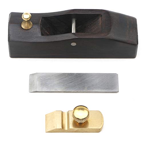 Mini Ebony Wood Planer Hand Tool Unxuey Flat Bottom Wood Plane Too...