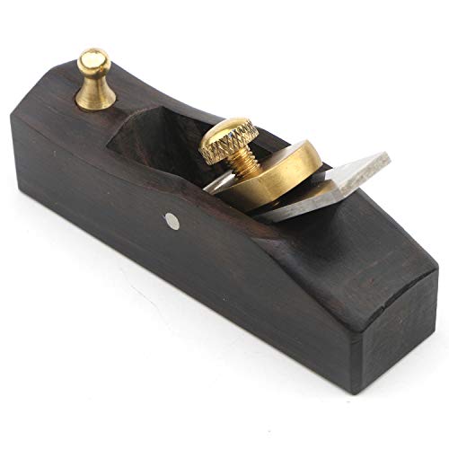 Mini Ebony Wood Planer Hand Tool Unxuey Flat Bottom Wood Plane Too...