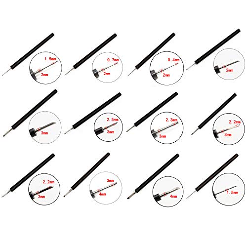 Unxuey 14Pcs Set Sandalwood Handle Manual Carving Knife DIY Tools ...