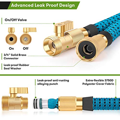 Unywarse 100ft Garden Hose Expandable Water Hose, Expanding Garden...