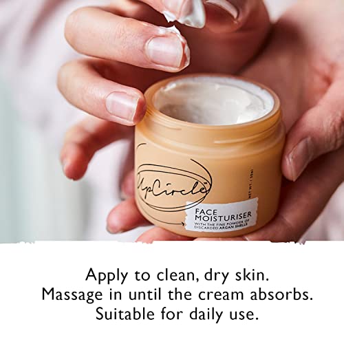 UpCircle Face Moisturiser with Argan Powder 1.7oz - Nourishing Day...