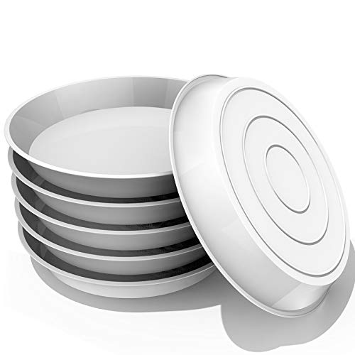 UPMCT 6 Pack Plant Saucer, 4 6 8 10 12 Inch Durable Plant Tray Flo...