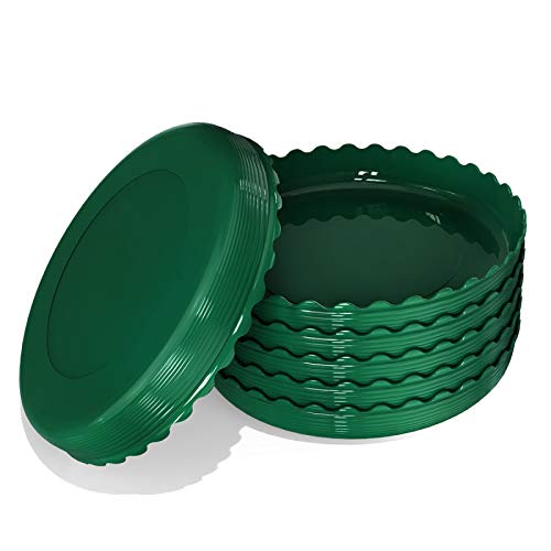 UPMCT 6 Pack Plant Saucer Flower Pot Drip Trays, 4 6 8 10 12 Inch ...