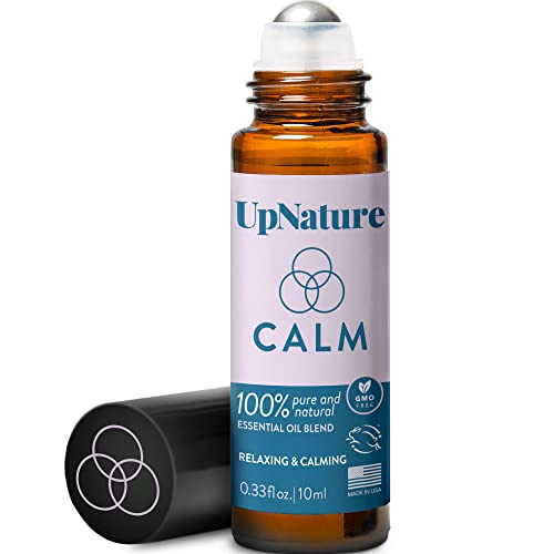 Calm Essential Oil Roll On Blend – Stress Relief Gifts for Women -...