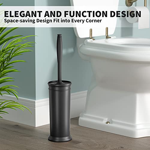 UPTRONIC Toilet Brush, Toilet Bowl Brush with Extra Long Handle Du...