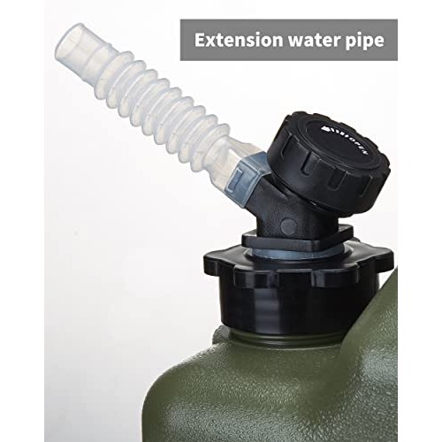 UPWOIGH 5 Gallon Water Jug, Camping Water Container,Truly No Leaka...