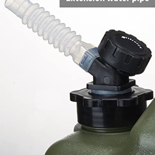 UPWOIGH 5 Gallon Water Jug, Camping Water Container,Truly No Leaka...