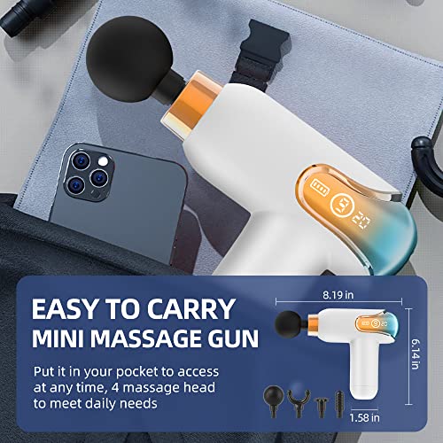URORU Massage Gun Deep Tissue Massager Portable Shock Muscle Massa...