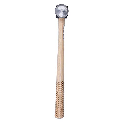 URREA Sledge Hammer - 3-Pound Steel Head Drilling Hammer with Forg...