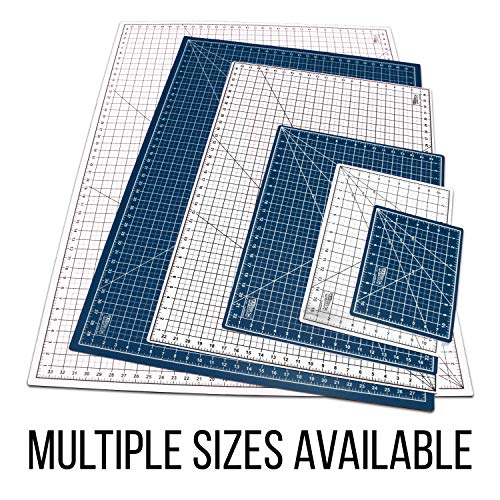U.S. Art Supply 9 x 12 White/Blue Professional Self Healing 5-6 ...