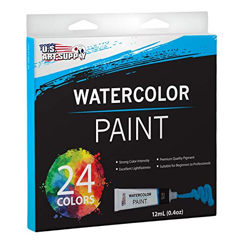 US ART SUPPLY 121-Piece Custom Artist Painting Kit with Coronado S...
