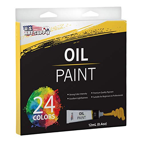 US ART SUPPLY 121-Piece Custom Artist Painting Kit with Coronado S...