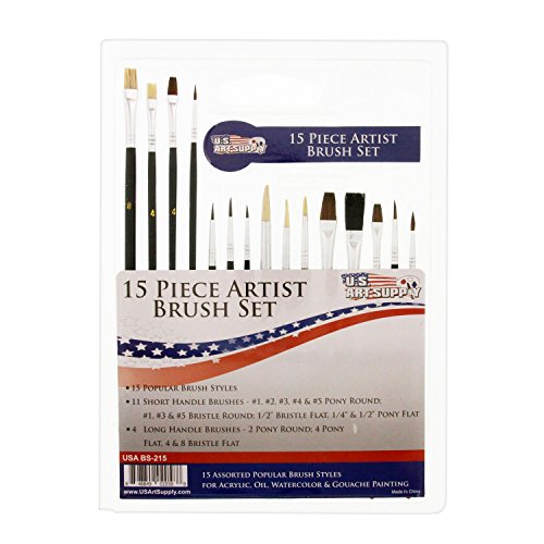 US Art Supply 162 Piece-Deluxe Mega Wood Box Art, Painting & Drawi...
