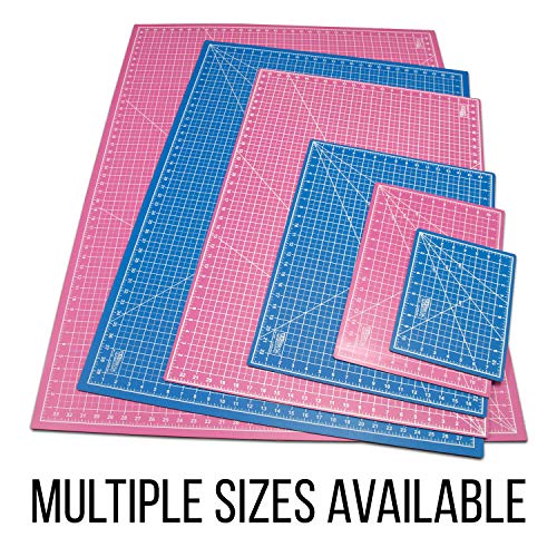 US Art Supply 18 x 24 PINK/BLUE Professional Self Healing 5-Ply ...