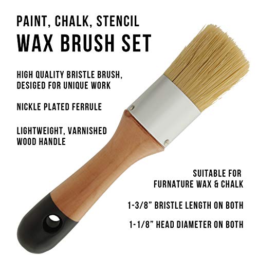 US Art Supply 2-Piece Multi Use Oval and Round Chalk, Wax and Sten...