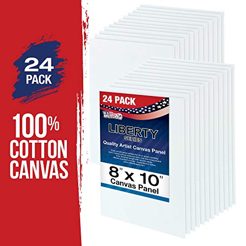 US Art Supply 24-Pack of 8 X 10 inch Professional Artist Quality A...