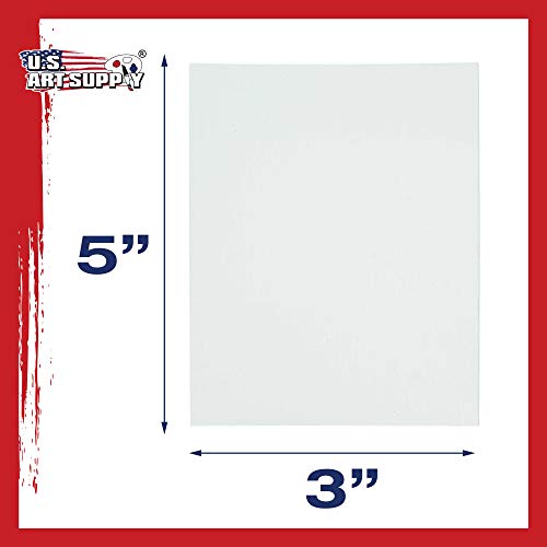 US Art Supply 3 X 5 inch Professional Artist Quality Acid Free Can...