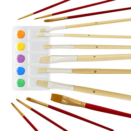 US Art Supply 33 Piece Custom Artist Acrylic Painting Set with Tab...