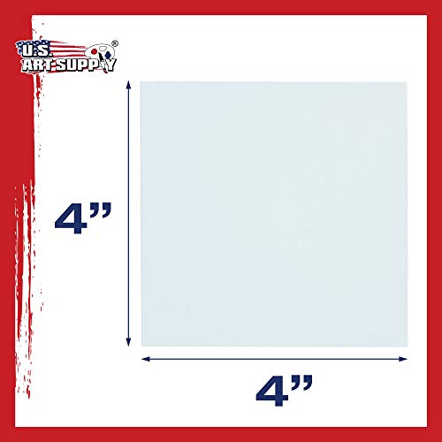 US Art Supply 4 X 4 inch Professional Artist Quality Acid Free Can...