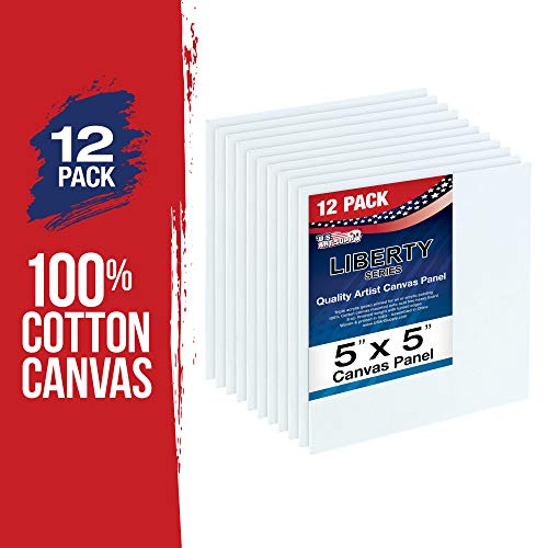 US Art Supply 5 X 5 inch Professional Artist Quality Acid Free Can...