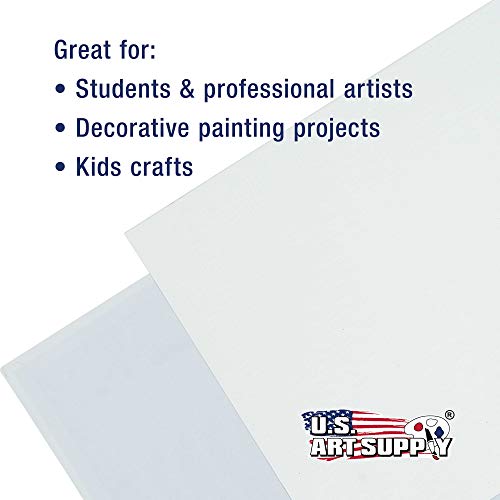 US Art Supply Multi-Pack 6-Ea of 5 x 7, 8 x 10, 9 x 12, 11 x 14 in...