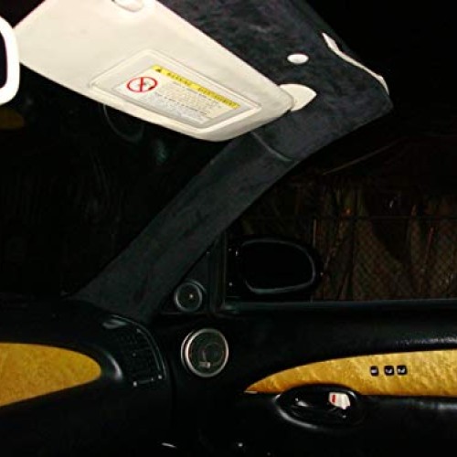 Autos Suede Headlining Fabric Upholstery Ceiling Material Foam Bac...