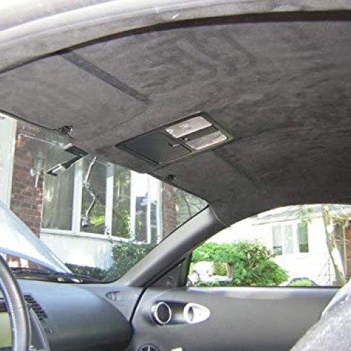 Suede Headlining Fabric Foam Back Headliner Upholstery 60inch/5ft ...