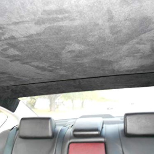 Suede Headlining Fabric Foam Back Headliner Upholstery 60inch/5ft ...