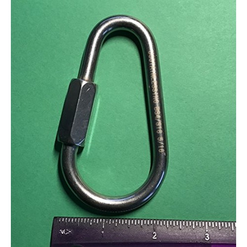 Stainless Steel 316 Pear Shape Quick Link 5/16 8mm Marine Grade