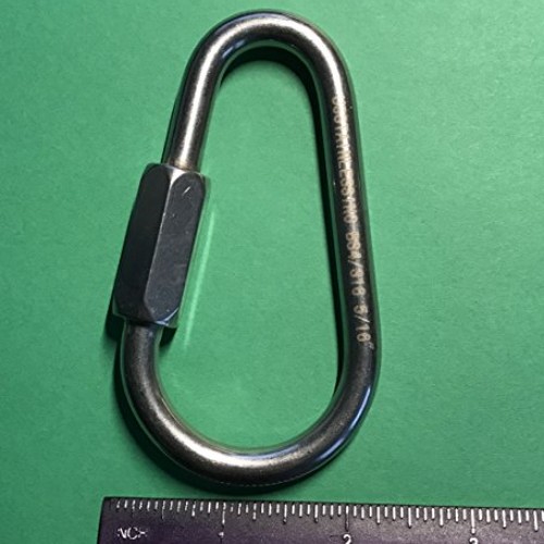 Stainless Steel 316 Pear Shape Quick Link 5/16 8mm Marine Grade
