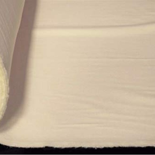 Natural White Interlining Flannel Fabric Cotton Double Nap 54W Bl...