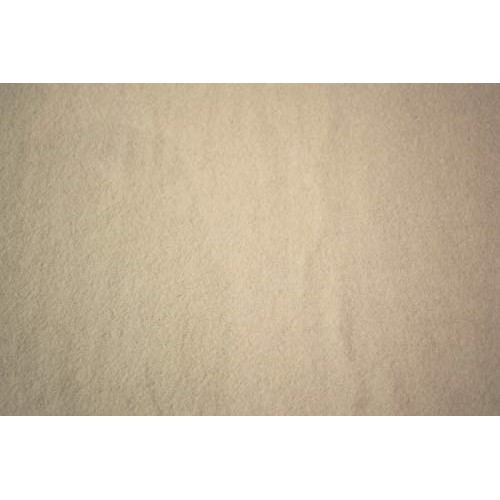 Natural White Interlining Flannel Fabric Cotton Double Nap 54W Bl...