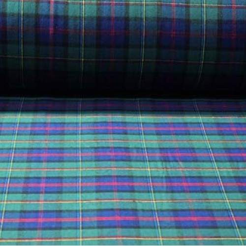 Yarn Dyed Tartan Plaid Cotton Flannel Soft Fabric 58 Wide Green N...