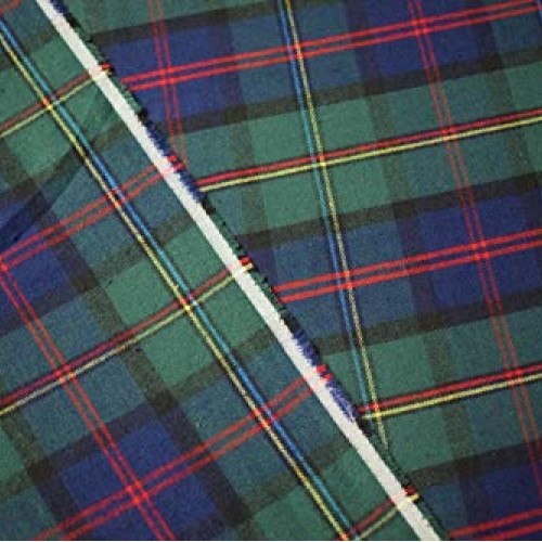 Yarn Dyed Tartan Plaid Cotton Flannel Soft Fabric 58 Wide Green N...