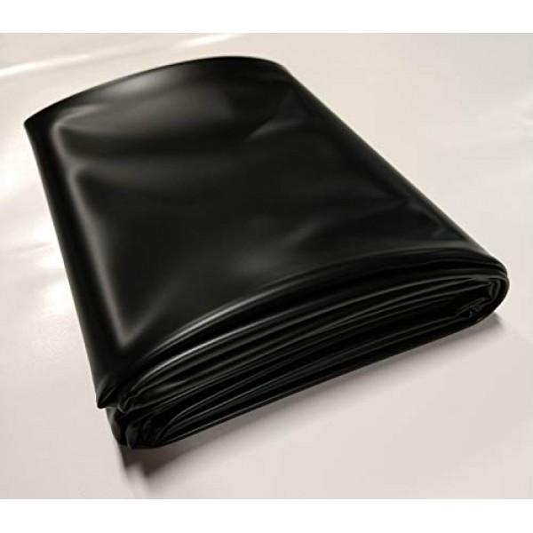 USA Pond Products - 4 x 6 Pond Liner - 20-mil Black PVC for Koi ...