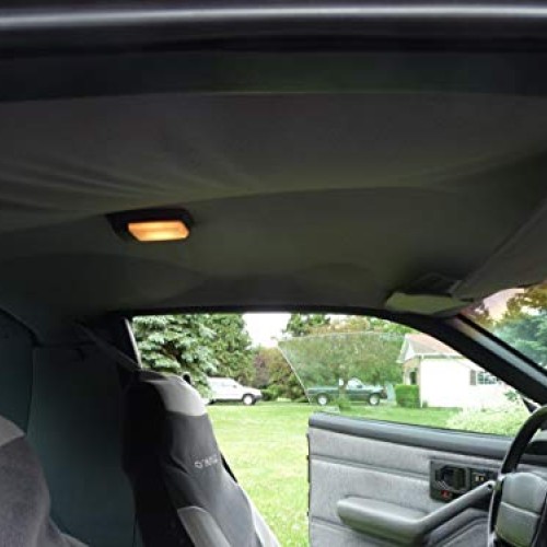 Automotive Roof Upholstery Headliner Fabric Craft Foam Backing Bla...