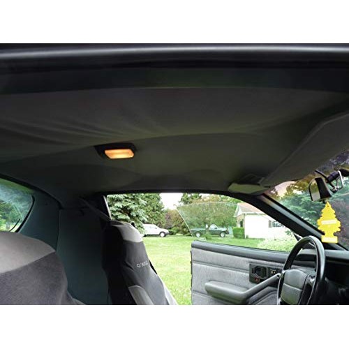 Automotive Roof Upholstery Headliner Fabric Craft Foam Backing Bla...