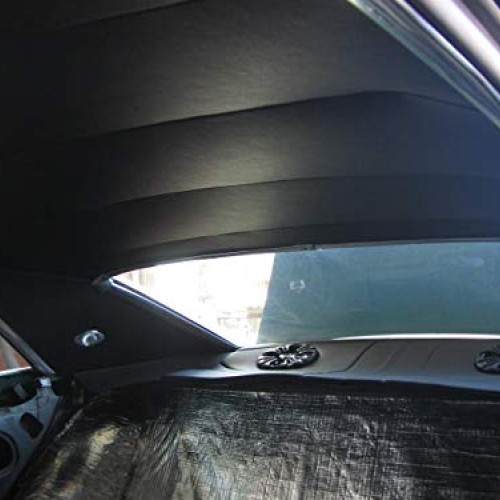 Automotive Roof Upholstery Headliner Fabric Craft Foam Backing Bla...