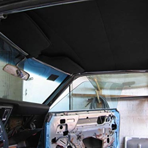 Automotive Roof Upholstery Headliner Fabric Craft Foam Backing Bla...