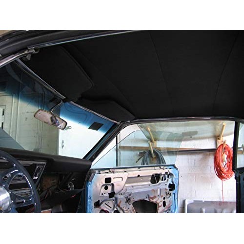 Automotive Roof Upholstery Headliner Fabric Craft Foam Backing Bla...