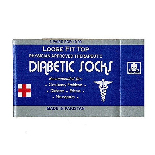 USBingoshop 12 Pairs Mens Physicians Approved Crew Diabetic Socks ...