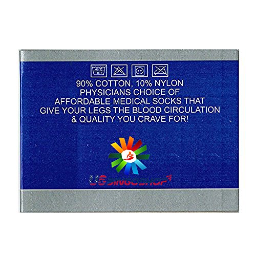 USBingoshop 12 Pairs Mens Physicians Approved Crew Diabetic Socks ...