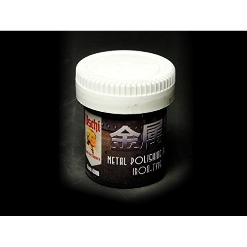 Uschi Metal Polishing Powder 25mL- Iron - 4010 For Plastic Models